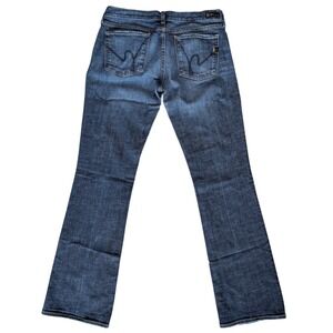Citizen of Humanity Tall Kelly Stretch Low Rise Bootcut Dark Wash Denim Jeans